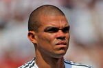 LANDOVER, MD - AUGUST 09:  Pepe #3 of Real Madrid looks on during player inroductions prior to facing D.C. United during action at Fed Ex Field on August 9, 2009 in Landover, Maryland. Real Madrid defeated D.C. United 3-0 in the friendly match.  (Photo by Doug Pensinger/Getty Images)