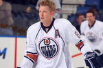 BUFFALO, NY - NOVEMBER 11:  Ales Hemsky #83 of the Edmonton Oilers warms up before the game against the Buffalo Sabres at HSBC Arena on November 11, 2009 in Buffalo, New York.  (Photo by Rick Stewart/Getty Images)