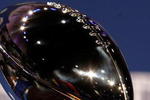 TAMPA, FL - JANUARY 30:  The Vince Lombardi Trophy is seen during the NFC Head coach press conference prior to Super Bowl XLIII held at the Tampa Convention Center on January 30, 2009 in Tampa, Florida.  (Photo by Chris Graythen/Getty Images)