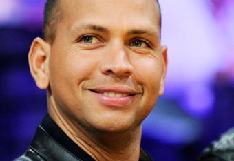 LOS ANGELES, CA - NOVEMBER 24: Alex Rodriguez of the New Yankees attends the NBA game between the New York Knicks and Los Angeles Lakers Staples Center on November 24, 2009 in Los Angeles, California.  NOTE TO USER: User expressly acknowledges and agrees that, by downloading and/or using this Photograph, user is consenting to the terms and conditions of the Getty Images License Agreement.  (Photo by Kevork Djansezian/Getty Images)
