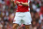 LONDON - AUGUST 02:  Philippe Senderos of Arsenal gestures during the pre-season friendly match between Arsenal and Juventus during the Emirates Cup at the Emirates Stadium on August 2, 2008 in London, England.  (Photo by Jamie McDonald/Getty Images)