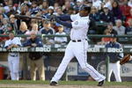 SEATTLE - SEPTEMBER 20: Ken Griffey Jr.#24 of the Seattle Mariners swings at the pitch during the game against the New York Yankees on September 20, 2009 at Safeco Field in Seattle, Washington. (Photo by Otto Greule Jr/Getty Images)