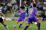 FLORENCE, ITALY - AUGUST 26:  Stevan Jovetic of Fiorentina scores a goal during the UEFA Champions League qualifier second leg match between Fiorentina and Sporting Lisbon at Artemio Franchi stadium on August 26, 2009 in Florence, Italy.  (Photo by Claudio Villa/Getty Images)