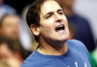 DALLAS - NOVEMBER 18:  Owner Mark Cuban of the Dallas Mavericks on November 18, 2009 at American Airlines Center in Dallas, Texas.  NOTE TO USER: User expressly acknowledges and agrees that, by downloading and/or using this Photograph, user is consenting to the terms and conditions of the Getty Images License Agreement.  (Photo by Ronald Martinez/Getty Images)