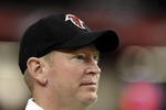 ATLANTA - NOVEMBER 23: Offensive coordinaor Mike Mularkey of the Atlanta Falcons watches play against the Carolina Panthers at the Georgia Dome on November 23, 2008 in Atlanta, Georgia.  (Photo by Al Messerschmidt/Getty Images) 