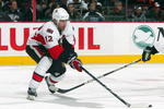 PHILADELPHIA - DECEMBER 10:  Mike Fisher #12 of the Ottawa Senators skates against the Philadelphia Flyers on December 10, 2009 at Wachovia Center in Philadelphia, Pennsylvania.  (Photo by Jim McIsaac/Getty Images)