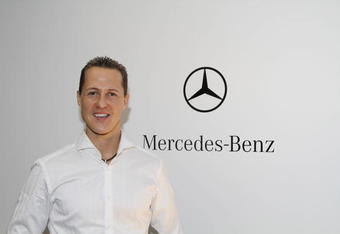 BRACKLEY, UNITED KINGDOM - DECEMBER 23:  In this handout image provided by Mercedes GP, Michael Schumacher poses on December 23, 2009 in Brackley, England. The Mercedes GP Petronas Formula One team have confirmed that 7-times Formula One World Champion Michael Schumacher will make his racing return in 2010 with the Silver Arrows team.  (Photo by Mercedes GP via Getty Images)