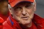 NEW YORK - OCTOBER 27:  Manager Charlie Manuel of the Philadelphia Phillies watches his team practice during World Series workouts on October 27, 2009 at Yankee Stadium in the Bronx borough of New York City.  (Photo by Jared Wickerham/Getty Images)