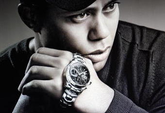 LOS ANGELES, CA - DECEMBER 11:  A TAG Heuer watch billboard with an image of golf legend Tiger Woods is shown  on December 11, 2009 in Los Angeles, California. Woods announced that he will take an indefinite break from professional golf to concentrate on repairing family relations after admitting to infidelity in his marriage. Woods has a TAG Heuer professional golf watch model named for him.  (Photo by David McNew/Getty Images)