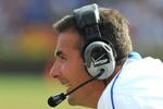 GAINESVILLE, FL - NOVEMBER 21: Coach Urban Meyer of the Florida Gators directs play against the Florida International University Golden Panthers, November 21, 2009 at Ben Hill Griffin Stadium in Gainesville, Florida.  (Photo by Al Messerschmidt/Getty Images)