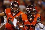 BLACKSBURG, VA - OCTOBER 29:  Running back Ryan Williams #34 of the Virginia Tech University Hokies carries the ball in the first quarter of the game against the North Carolina Tar Heels at Lane Stadium on October 29, 2009 in Blacksburg, Virginia.  (Photo by Scott Halleran/Getty Images)