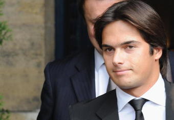 PARIS, FRANCE - SEPTEMBER 21:  Renault Formula One team former driver Nelson Piquet Jr leaves the F.I.A headquarters after attending the World Motor Sport Council hearing on September 21, 2009 in Paris, France. Renault will not contest the charges that Nelson Piquet Jr. was ordered by management to deliberately crash his car during the Singapore Formula 1 Grand Prix, the crash caused the deployment off the safety car, due to team mate Fernando Alonso's race strategy he was able to win the race. The incident has already seen the resignation of  team principal  Flavio Briatore and Director of Engineering, Pat Symonds. The punishment from the FIA could be exclusion of the team from F1, a large fine or a suspended ban.   (Photo by Pascal Le Segretain/Getty Images)