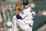 SEATTLE - SEPTEMBER 17:  Brandon Morrow #35 of the Seattle Mariners pitches during the game against the Chicago White Sox on September 17, 2009 at Safeco Field in Seattle, Washington. (Photo by Otto Greule Jr/Getty Images)
