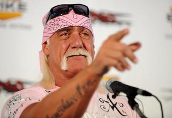 NEW YORK - OCTOBER 27:  Wrestler Hulk Hogan attends the launch of his book 'My Life Outside the Ring' at Madison Square Garden on October 27, 2009 in New York City.  (Photo by Bryan Bedder/Getty Images)