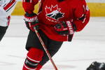 LONDON,ON - JANUARY 3:  Taylor Hall #14 of Team Ontario skates in a game against Team West on January 3, 2008 at the John Labatt Centre in London, Ontario. Team Ontario defeated Team West 4-3 to earn a spot in the gold medal game at the World Under 17 Challenge. (Photo by Claus Andersen/Getty Images)