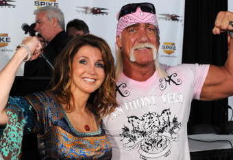 NEW YORK - OCTOBER 27:  TNA President Dixie Carter and wrestler Hulk Hogan attends the launch of his book 'My Life Outside the Ring' at Madison Square Garden on October 27, 2009 in New York City.  (Photo by Bryan Bedder/Getty Images)