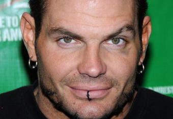 NEW YORK - DECEMBER 18:  Wrestler Jeff Hardy attends the WWE and USA Network help U.S Marine Corp Toys for Tots Foundation event at the NBC Experience store on December 18, 2007 in New York City.  (Photo by Bryan Bedder/Getty Images)
