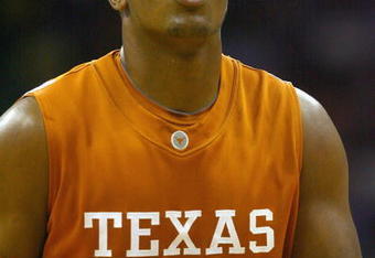 KANSAS CITY, MO - NOVEMBER 24:  Dexter Pittman #34 of the Texas Longhorns looks to make a free throw against the Pittsburgh Panthers during the CBE Classic championship game on November 24, 2009 at Sprint Center in Kansas City, Missouri. (Photo by: Jamie Squire/Getty Images)
