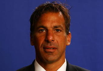 WOODRIDGE, IL - AUGUST 19:  Assistant Coach Chris Chelios poses for a portrait during the USA Olympic Men's Ice Hockey Orientation Camp on August 19, 2009 at Seven Bridges Ice Arena in Woodridge, Illinois.  (Photo by Jamie Squire/Getty Images)
