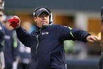 SEATTLE - JANUARY 03:  Head coach Jim Mora of the Seattle Seahawks challenges a touchdown call during the game against the Tennessee Titans on January 3, 2010 at Qwest Field in Seattle, Washington. The touchdown stood and the Titans defeated the Seahawks 17-13. (Photo by Otto Greule Jr/Getty Images)