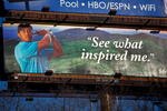ASHEVILLE, NC - DECEMBER 14:  An outdoor billboard featuring an ad for The Cliffs High Carolina community which is planning a Tiger Woods designed golf course is seen on December 14, 2009 in Asheville, North Carolina. Tiger Woods announced that he will take an indefinite break from professional golf to concentrate on repairing family relations after admitting to infidelity in his marriage.  (Photo by Getty Images)