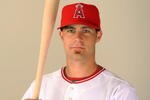 TEMPE, AZ - FEBRUARY 25:  Chris Pettit #22 of the Los Angeles Angels of Anaheim poses during photo day at Tempe Diablo Stadium on February 25, 2009 in Tempe, Arizona. (Photo by Kevork Djansezian/Getty Images)