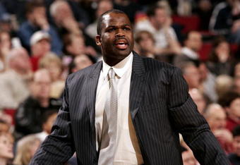 PORTLAND, OR - DECEMBER 27:   Head Coach Nate McMillian of the Portland Trail Blazers watches the game against the New Orleans/Oklahoma City Hornets on December 27, 2006 at the Rose Garden in Portland, Oregon.  NOTE TO USER: User expressly acknowledges and agrees that, by downloading and or using this Photograph, user is consenting to the terms and conditions of the Getty Images License Agreement.   (Photo by Jonathan Ferrey/Getty Images)