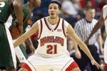 TAMPA, FL - MARCH 8: Greivis Vasquez #21 of the Maryland Terrapins guards his player against the Miami Hurricanes in the opening round of the ACC Men's Basketball Tournament at the St. Pete Times Forum on March 8, 2007 in Tampa, Florida. (Photo by Doug Benc/Getty Images)