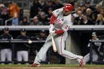 NEW YORK - NOVEMBER 04:  Raul Ibanez #29 of the Philadelphia Phillies bats against the New York Yankees in Game Six of the 2009 MLB World Series at Yankee Stadium on November 4, 2009 in the Bronx borough of New York City. The Yankees won 7-3. (Photo by Nick Laham/Getty Images)