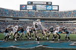 CHARLOTTE, NC - JANUARY 03:  Thomas Morstead #6 of the New Orleans Saints punts the ball against the Carolina Panthers during the game at Bank of America Stadium on January 3, 2010 in Charlotte, North Carolina.  (Photo by Streeter Lecka/Getty Images)