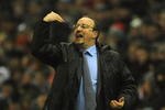LIVERPOOL, ENGLAND - JANUARY 13:  Liverpool Manager Rafael Benitez gestures during the FA Cup sponsored by E.ON 3rd Round Replay match between Liverpool and Reading at Anfield on January 13, 2010 in Liverpool, England.  (Photo by Laurence Griffiths/Getty Images)