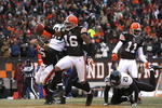 CLEVELAND - JANUARY 03:  Joshua Cribbs #16 of the Cleveland Browns celebrates after scoring a touchdown against the Jacksonville Jaguars at Cleveland Browns Stadium on January 3, 2010 in Cleveland, Ohio.  (Photo by Matt Sullivan/Getty Images)