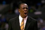 LOS ANGELES, CA - MARCH 08:  Head coach Ernie Kent of the Oregon Ducks shouts from the sidelines during the second half of the quarterfinals of the Pacific Life Pac-10 Basketball Tournament against Arizona Wildcats on March 8, 2007 at Staples Center in Los Angeles, California.  (Photo by Lisa Blumenfeld/Getty Images)