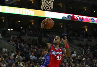 OAKLAND, CA - NOVEMBER 06:  Rasual Butler #45 of the Los Angeles Clippers in action during their game against the Golden State Warriors at Oracle Arena on November 6, 2009 in Oakland, California.  (Photo by Ezra Shaw/Getty Images)