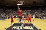 WEST LAFAYETTE, IN - JANUARY 12: Evan Turner #21 of the Ohio State Buckeyes shoots the ball during the Big Ten game against the Purdue Boilermakers at Mackey Arena on January 12, 2010 in West Lafayette, Indiana. Ohio state won 70-66. (Photo by Andy Lyons/Getty Images)