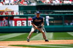 ANAHEIM, CA - JUNE 14:  Third baseman Kevin Kouzmanoff #5 of the San Diego Padres fields against the Los Angeles Angels of Anaheim at Angel Stadium on June 14, 2009 in Anaheim, California. The Angels defeated the Padres 6-0.  (Photo by Jeff Gross/Getty Images)