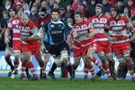 GLOUCESTER, ENGLAND - DECEMBER 20:  Rory Lawson of Gloucester passes the ball during the Heineken Cup match between Gloucester and Glasgow Warriors at Kingsholm on December 20, 2009 in Gloucester, England.  (Photo by David Rogers/Getty Images)
