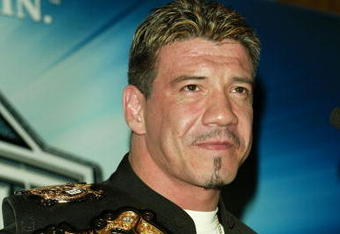 NEW YORK - MARCH 11:  Wrestler Eddie Guerrero attends a press conference to promote Wrestlemania XX at Planet Hollywood March 11, 2004 in New York City.  (Photo by Peter Kramer/Getty Images)