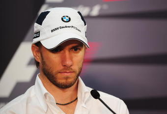 SUZUKA, JAPAN - OCTOBER 01:  Nick Heidfeld of Germany and BMW Sauber attends the drivers press conference during previews to the Japanese Formula One Grand Prix at Suzuka Circuit on October 1, 2009 in Suzuka, Japan.  (Photo by Clive Mason/Getty Images)