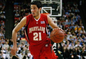ATLANTA - MARCH 14:  Greivis Vasquez #21 of the Maryland Terrapins dribbles against the Duke Blue Devils during the semifinals of the 2009 ACC Men's Basketball Tournament on March 14, 2009 at the Georgia Dome in Atlanta, Georgia.  (Photo by Kevin C. Cox/Getty Images)