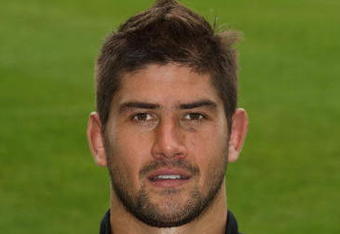 NORTHAMPTON, ENGLAND - AUGUST 24:  Scott Gray of Northampton Saints poses for a portrait at Franklins Gardens on August 24, 2009 in Northampton, England.  (Photo by David Rogers/Getty Images)