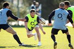 VILAMOURA, PORTUGAL - JANUARY 29:  Dylan Hartley of England in action during an England Rugby training session held at Browns Sports Complex on January 29, 2010 in Vilamoura, Portugal.  (Photo by Warren Little/Getty Images)