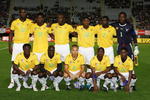 RIFU, MIYAGI, JAPAN - OCTOBER 14:  Players of Togo pose for photographs during the Kirin Challenge Cup 2009 match between Japan and Togo at Miyagi Stadium on October 14, 2009 in Rifu, Miyagi, Japan.  (Photo by Junko Kimura/Getty Images)