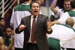 EVANSTON, IL - JANUARY 02: Head coach Tom Izzo of the Michigan State Spartans gives instructions to his team against the Northwestern Wildcats on January 2, 2010 at Welsh-Ryan Arena in Evanston, Illinois. Michigan State defeated Northwestern 91-70. (Photo by Jonathan Daniel/Getty Images)