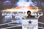ARLINGTON, TX - JANUARY 19:  Boxer Manny Pacquiao speaks during a press conference at Cowboys Stadium on January 19, 2010 in Arlington, Texas.  (Photo by Ronald Martinez/Getty Images)