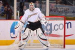 GLENDALE, AZ - DECEMBER 23:  Goaltender Jean-Sebastien Giguere #35 of the Anaheim Ducks in action during the NHL game against the Phoenix Coyotes at Jobing.com Arena on December 23, 2009 in Glendale, Arizona. The Coyotes defeated the Ducks 4-0.  (Photo by Christian Petersen/Getty Images)