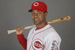 SARASOTA, FL - FEBRUARY 18:  Willy Taveras #3 of the Cincinnati Reds poses for a photo during Spring Training Photo day on February 18, 2009 at the Cincinnati Reds training facility in Sarasota, Florida.  (Photo by Chris Graythen/Getty Images)
