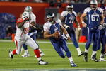 MIAMI GARDENS, FL - JANUARY 31:  Donovan McNabb #5 of the NFC runs for yardage during the 2010 AFC-NFC Pro Bowl game at Sun Life Stadium on January 31, 2010 in Miami Gardens, Florida. The AFC defeated the NFC 41-34. (Photo by Scott Halleran/Getty Images)