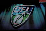 ORLANDO, FL - OCTOBER 22:  UFL signage during the game between the California Redwoods and the Florida Tuskers at the Florida Citrus Bowl on October 22, 2009 in Orlando, Florida.  (Photo by Sam Greenwood/Getty Images)
