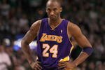 BOSTON - JANUARY 31:  Kobe Bryant  #24 the Los Angeles Lakers stands on the court during the closing minutes of a game  against the Boston Celtics at the TD Garden on January 31, 2010 in Boston, Massachusetts.  The Lakers won 90-89. NOTE TO USER: User expressly acknowledges and agrees that, by downloading and or using this photograph, User is consenting to the terms and conditions of the Getty Images License Agreement. (Photo by Jim Rogash /Getty Images)